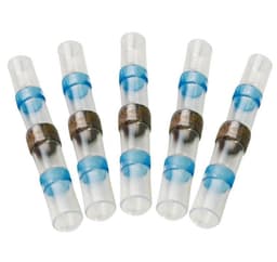 Fuse Lodde og krympekobling - 5.0mm - Blå 5x