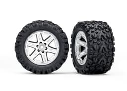 TRX-6773R Tires & Wheels Talon Extreme/RXT Chrome