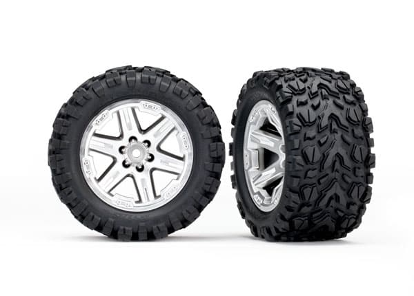 TRX-6773R Tires & Wheels Talon Extreme/RXT Chrome