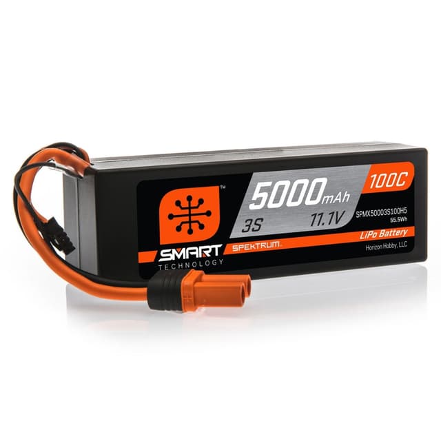 3s 5000mAh -100C - Spektrum LiPo HC IC5