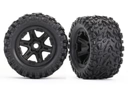 TRX-8672 Tires&Wheels 3,8 Talon EXT Carbide Black