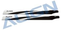HD600ET 600mm Flybarless karbonblader