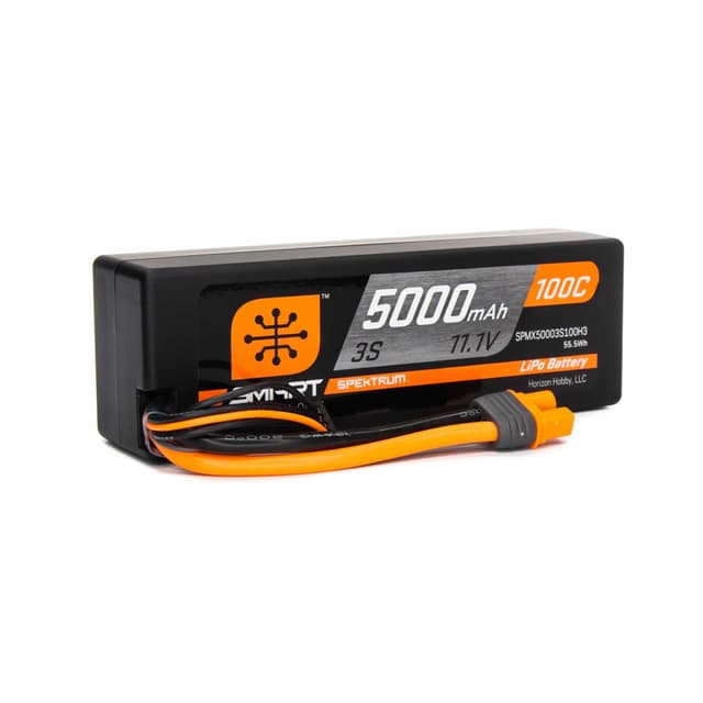 3s  5000mAh -100C - Spektrum LiPo HC IC3