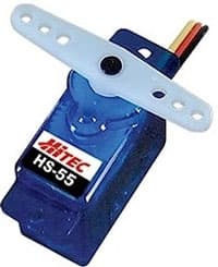 Hitec HS-55 feather servo