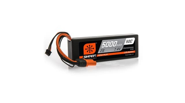 2s  5000mAh - 50C - Spektrum LiPo HC IC5