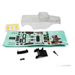 AXI200003 SCX24 B-17 Betty Body Clear & Precut