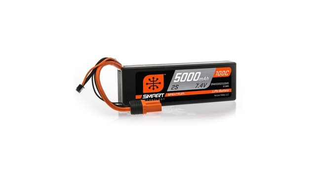 2s  5000mAh -100C - Spektrum LiPo HC IC5