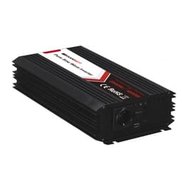 SKANBATT Inverter 24V 2000W (4000W) Ren Sinus m/Trådløs Fjernkontroll