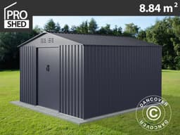 Redskabsskur 2,77x3,19x1,92m ProShed®, Antracit