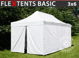 Foldetelt FleXtents® Basic v.3, akutberedskabstelt, 3x6