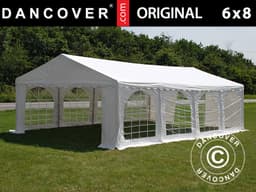 Partytelt Original 6x8m PVC, Hvid