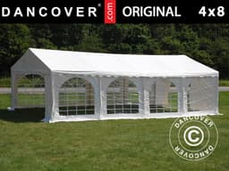 Partytelt Original 4x8m PVC, Hvid