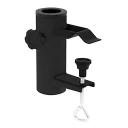 VONROC Parasollhållare för Balkong - För Runda och Fyrkantiga Räcken, Passar Parasollstänger 35mm, 38mm och 48mm
