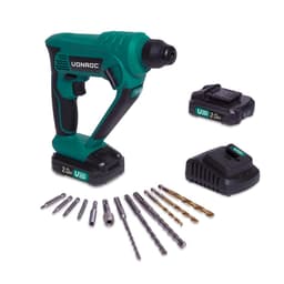 VONROC Borrhammare 20 V – 2,0 Ah  | inkl. 2x 2.0Ah batterier och laddare