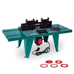 VONROC Fræsebord - Overfræser | Til overfræsere op til Ø155mm og 1800W | Universel | Inkl. Tilbehør