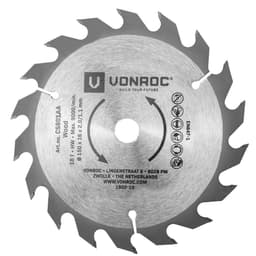 VONROC Savklinge - 150 x 16 x 2,0/1,1 mm | Universel | 18 tænder | Til Rundsav