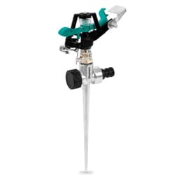 VONROC Metall pulserande sprinkler – sektor och roterande trädgårdssprinkler | Max. 450m2