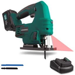 VONROC Sticksåg 20V – 4.0Ah | Inkl. 4.0Ah Batteri och snabbladdare