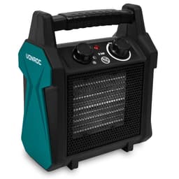 VONROC Varmeblæser - 3000W | 30m2 -  IP20 - Keramisk | Grøn
