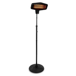 VONROC Amiata Terrassvärmare 2200W – Justerbar Stående Modell för Utomhusbruk