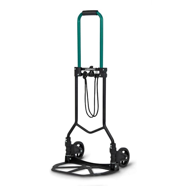VONROC Transportkärra – hopfällbar | Max. vikt 80kg