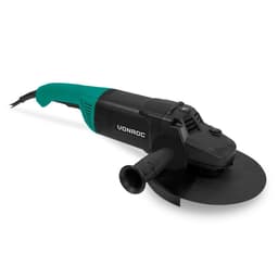 VONROC PRO Vinkelsliber - 2600W - Ø230mm | Inkl. sidegreb