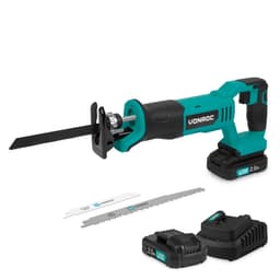 VONROC Batteridriven Sticksåg 20V - Inkl. 3 Sågblad - Inkl. 2x 2.0Ah batterier och laddare