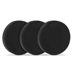 VONROC Poleringssvamp – 150mm – 3st – svart