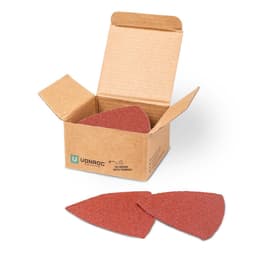 Schleifpapierset für Delta-Schleifer und Multiwerkzeuge 82 mm – 50 Stück
