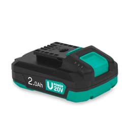 VONROC Akku 20V - Batteri 20V - 2.0Ah | tovejs USB-C-port | 20V Platform