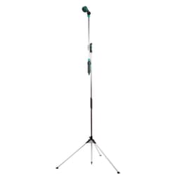 VONROC Bruser - Udebruser - 2 i 1 | Aftagelig bruser | Justerbar Højde (149–190 cm) | Inkl. Stativ og jordspyd