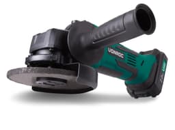 Akku-Winkelschleifer 115mm VPower 20V - Komplettset mit 2.0Ah Akku, Schnellladegerät, Seitengriff und Aufbewahrungstasche