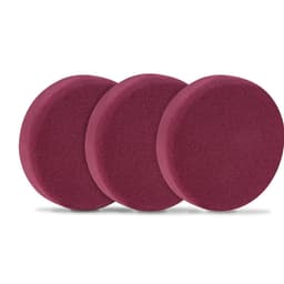 VONROC Polerskivor - 125mm - 3 stycken - Röd