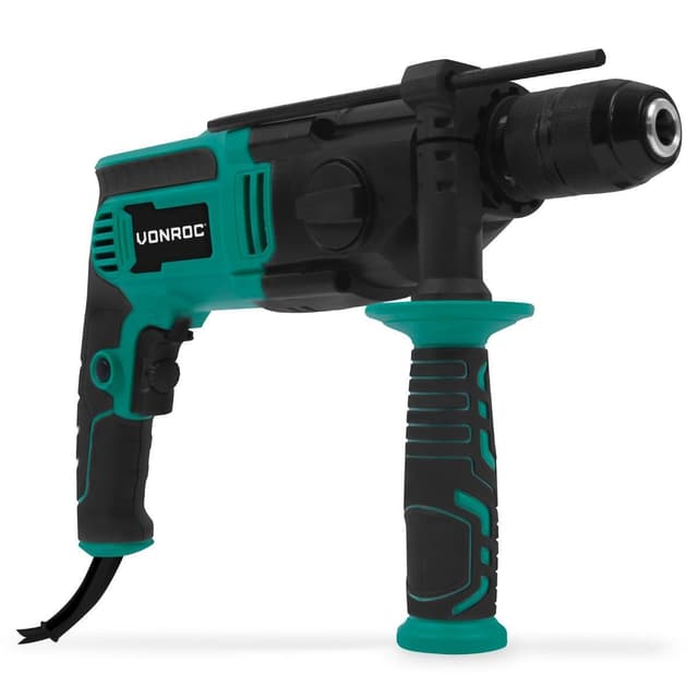 VONROC Slagborrmaskin 1100W | Inkl. Djupstopp och sidohandtag