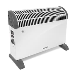 VONROC Radiator - Elradiator - 2000W | Til rum op til 24m2 | Justerbar termostat - lydsvag - Turbo Fan | Hvid