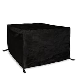 VONROC Havebord- og stole Overtræk M – 185×150×95 cm – Premium kvalitet – Til havebord & 4–6 stole – Sort