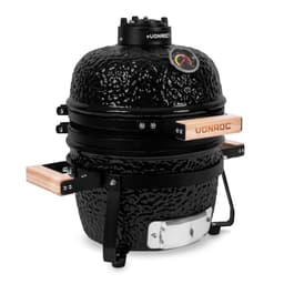 VONROC Kamado Grill 13" | Kulgrill - Egg - Keramisk BBQ | Ø27cm | Bordmodel | Med stativ og regnslag