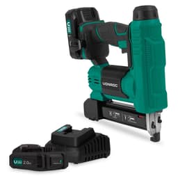 VONROC Hæftepistol 20V - Tacker | Inkl. 2x 2.0Ah akku og oplader