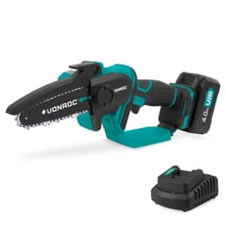 VONROC Motorsåg mini 20V – 152mm | Inkl. 4,0Ah batteri och laddare