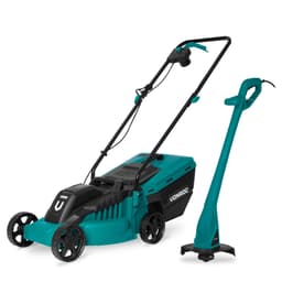 VONROC Gräsklippare 1300W 32cm klippbredd - Grästrimmer 300W Ø230mm klippdiameter