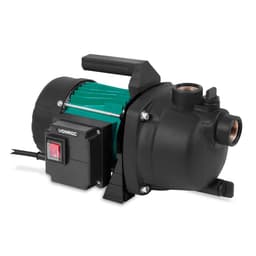 VONROC Havepumpe / Vandpumpe 800W – 3300 l/t – Ideel til Vanding af Have og Græsplæne - 800W | Max højde 40mtr.