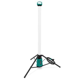 VONROC Arbejdslampe - 76W - lygte | PRO | LED | Meget kraftig: 11.500 lumen| Metal stativ | Udstrålingsvinkel: 360°