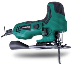 VONROC Stiksav - 550W | Ergonomisk greb | Inkl. Tilbehør og savklinge