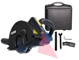 Rainureuse 1700W 125mm - Laser - Incl. 2 lames diamant et adaptateur d'aspirateur