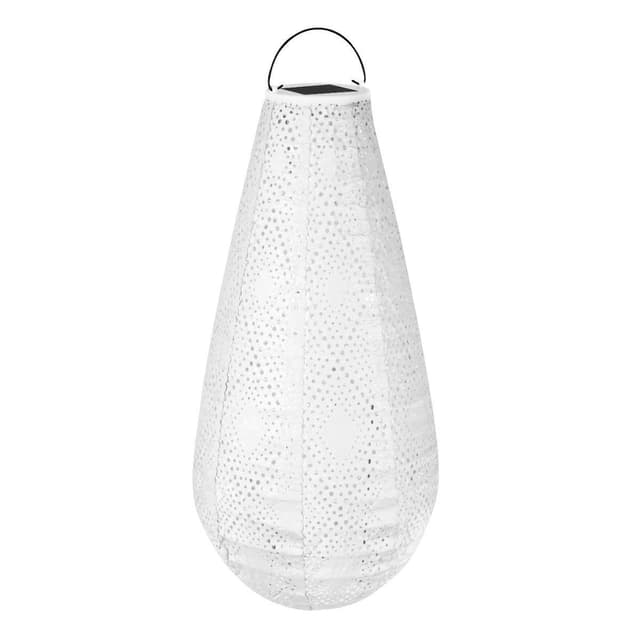 VONROC Havelampe - Solar - Solcelle | Luna Drop | 400x200mm | LED | Ice