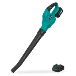 VONROC Lövblås Batteridriven 20V – Lufthastighet 180 km/h, Ergonomisk, Inkl. 4,0Ah Batteri och Snabbladdare