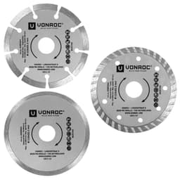 VONROC Diamantskiva 115mm – 3st | Universal