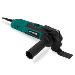 VONROC Multiværktøj - 350W - Fugeskærer | Inkl. Sidegreb og Tilbehør 7 dele.