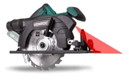 VONROC Rundsav 20V - 150mm | Solo | Ekskl. akku og oplader