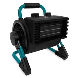 VONROC Varmeblæser - PRO - 3000W | 30m2 -  90gr vippbar - Keramisk | Grøn